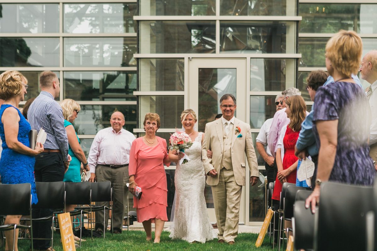 Merry &amp; Sam John Michael Kohler Arts Center Wedding