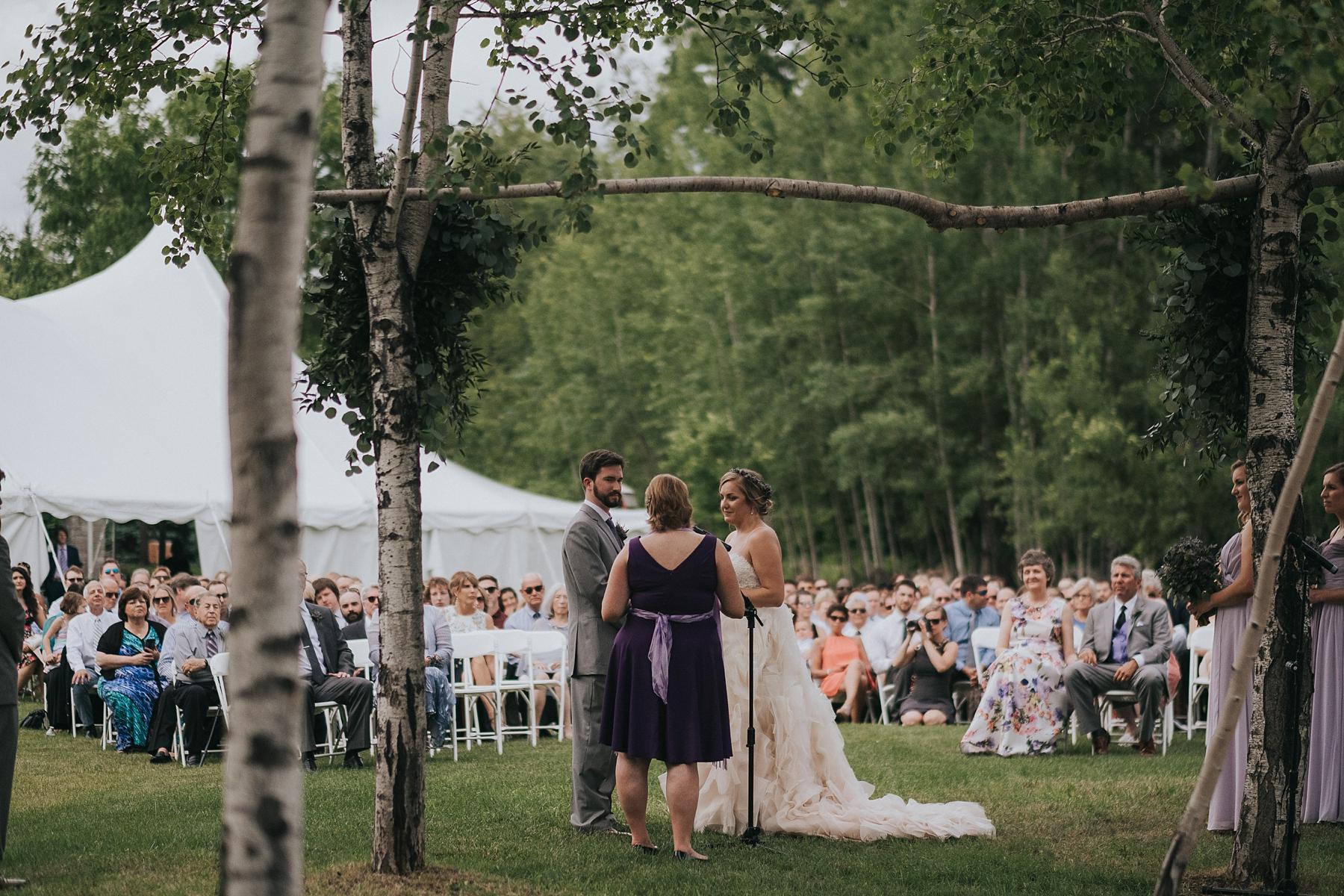 backyard wedding