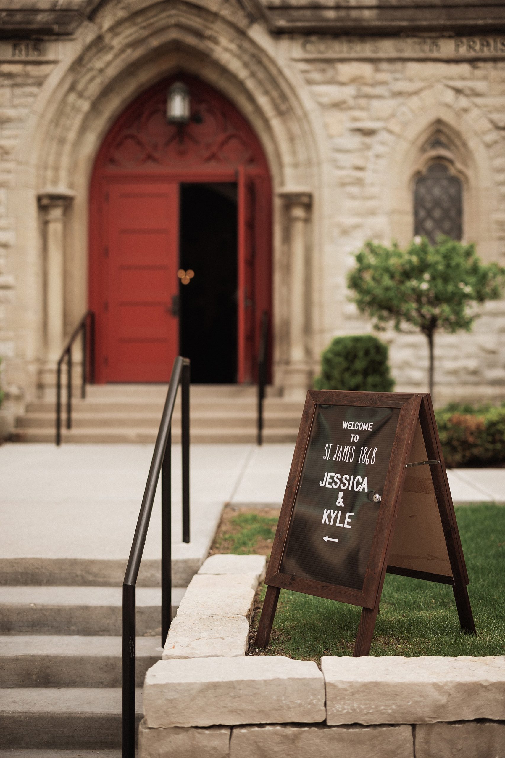 Jessica & Kyle | A Wedding and Reception at St. James